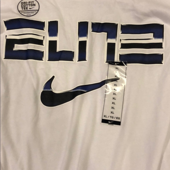 Nike Elite dri-fit long sleeve white - Picture 2 of 3